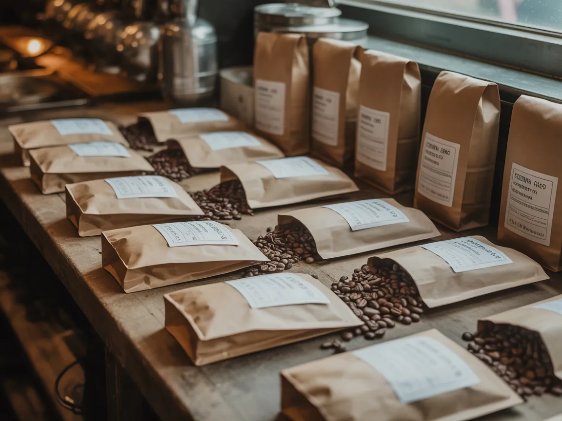 Emballages de café Coffee time