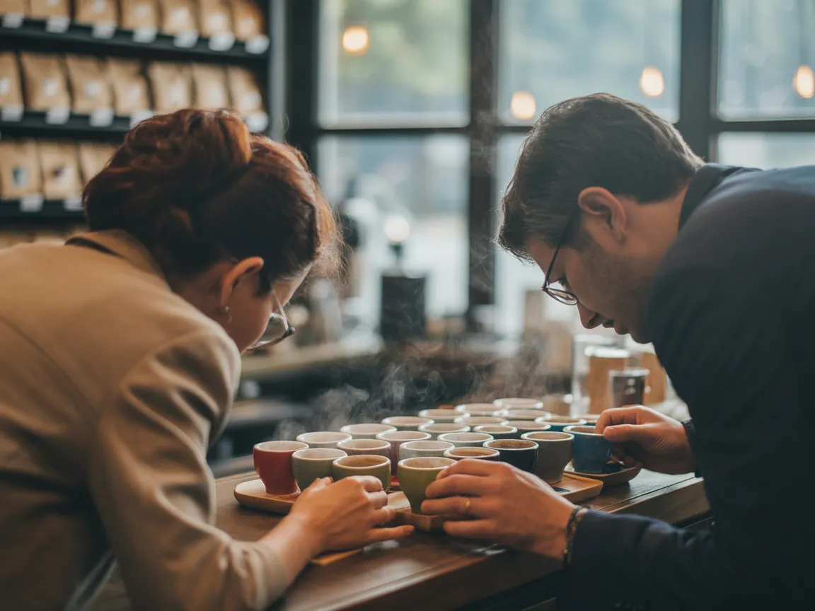 Dégustation de café chez Coffee time